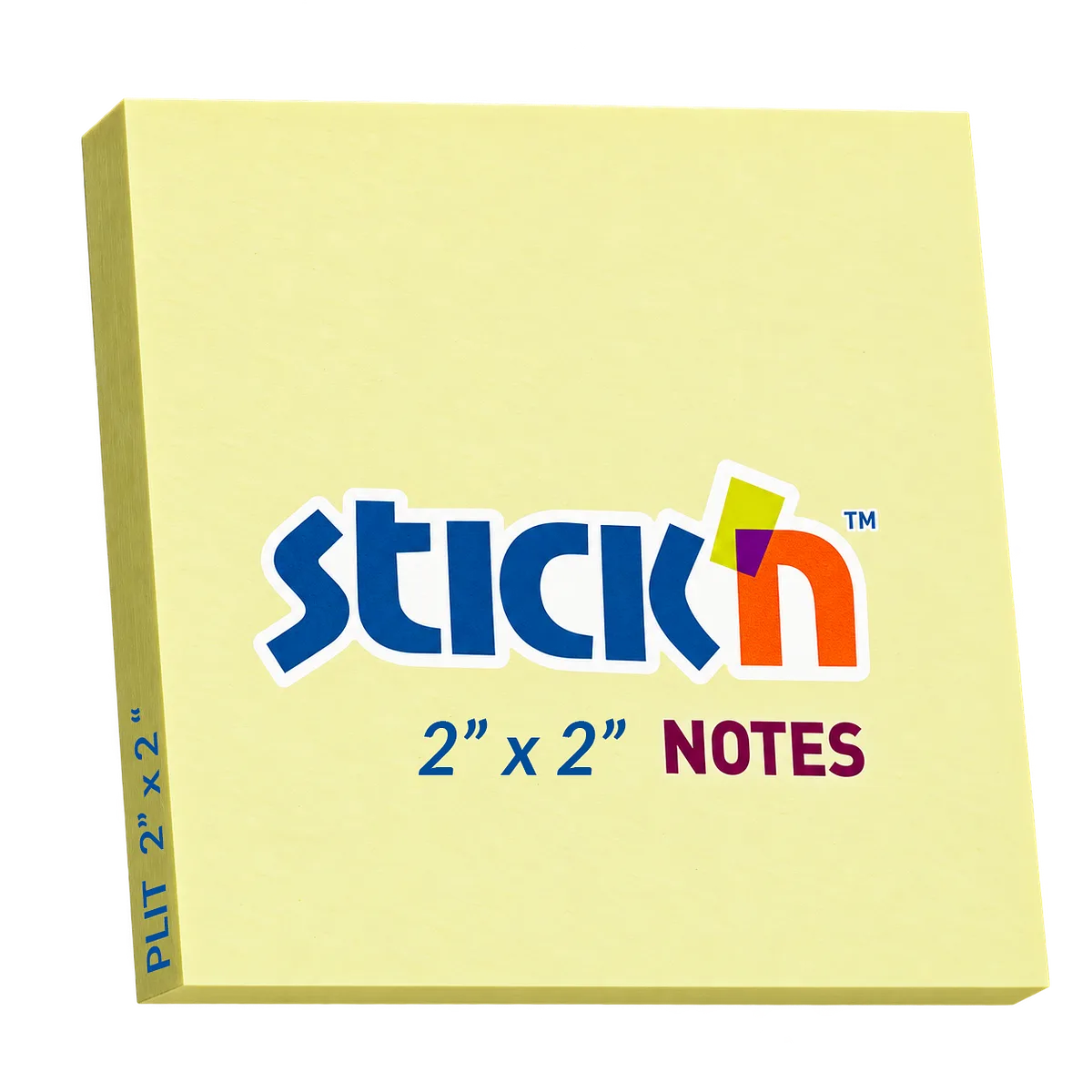 Notas Adhesivas Stick’n Notes 2" x 2", Amarillas