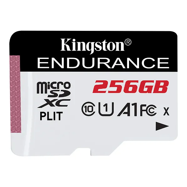 Memoria MicroSD Kingston High Endurance 256GB Clase 10 UHS-I U1 A1 para Videovigilancia
