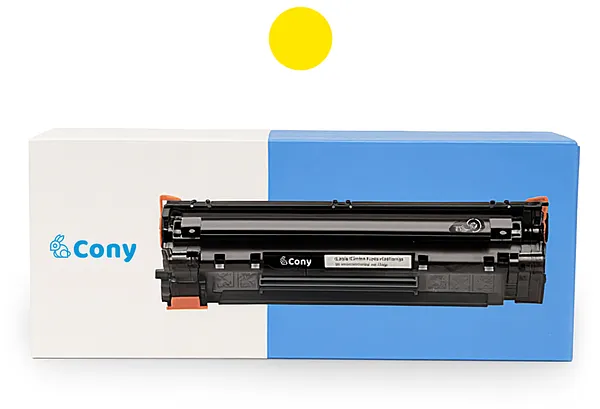 Toner Cony CRG-067H Amarillo para Impresoras Canon