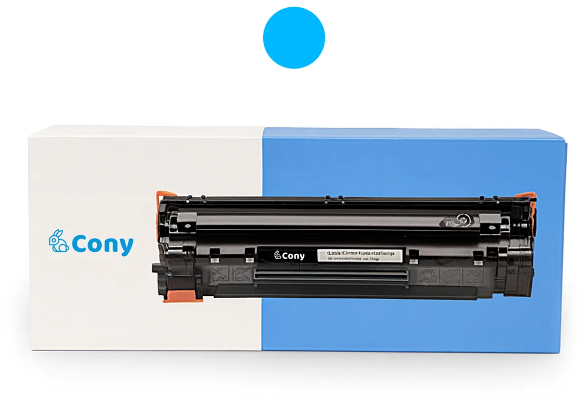 Toner Cony CRG-067H Cyan (Azul) para Impresoras Canon